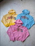 JESUS MULTI COLOR ZIP UPS