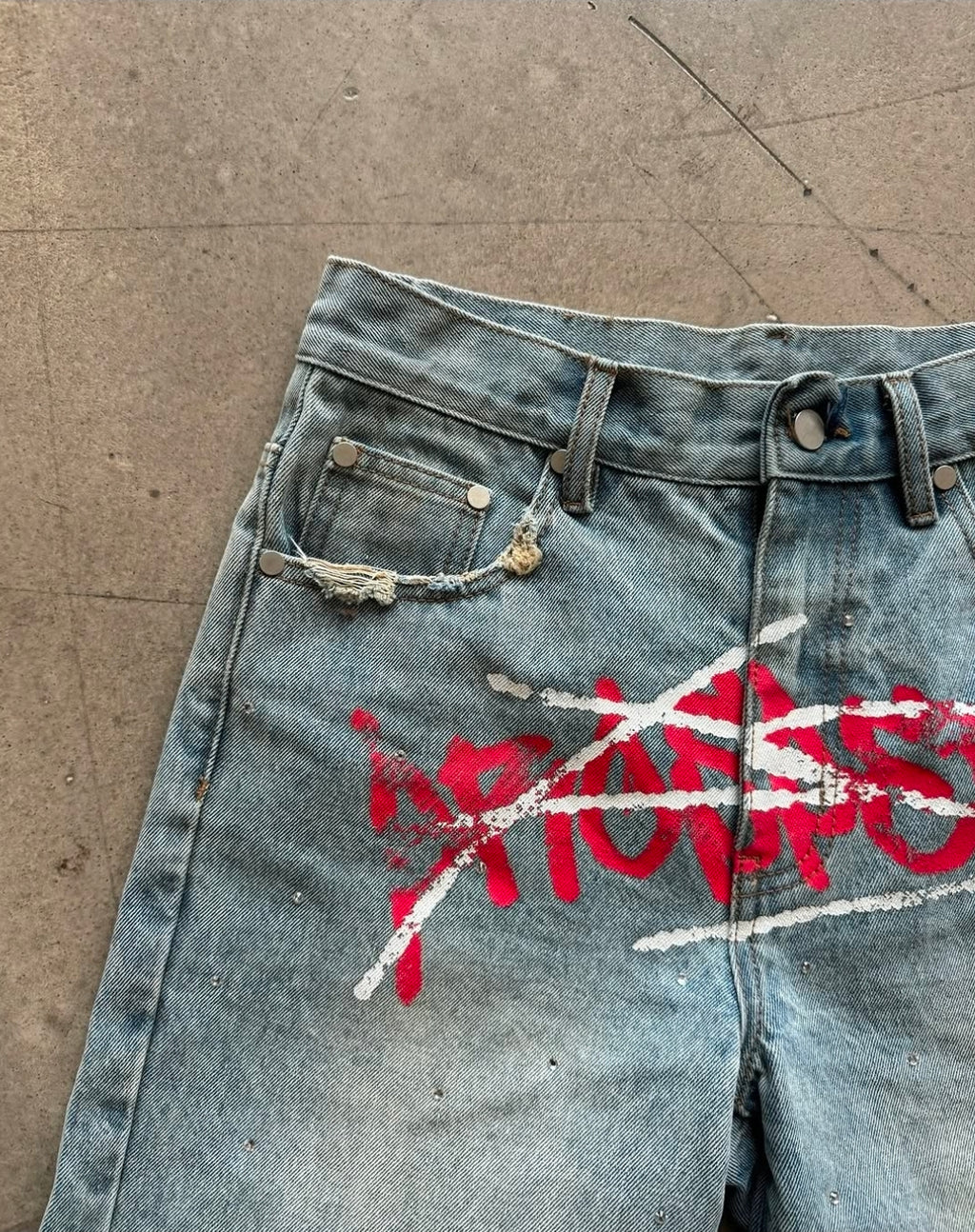 LIGHTBLUE PROSPER JORTS