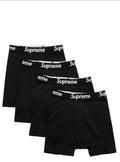 BLACK SUPREME UNDERWEAR