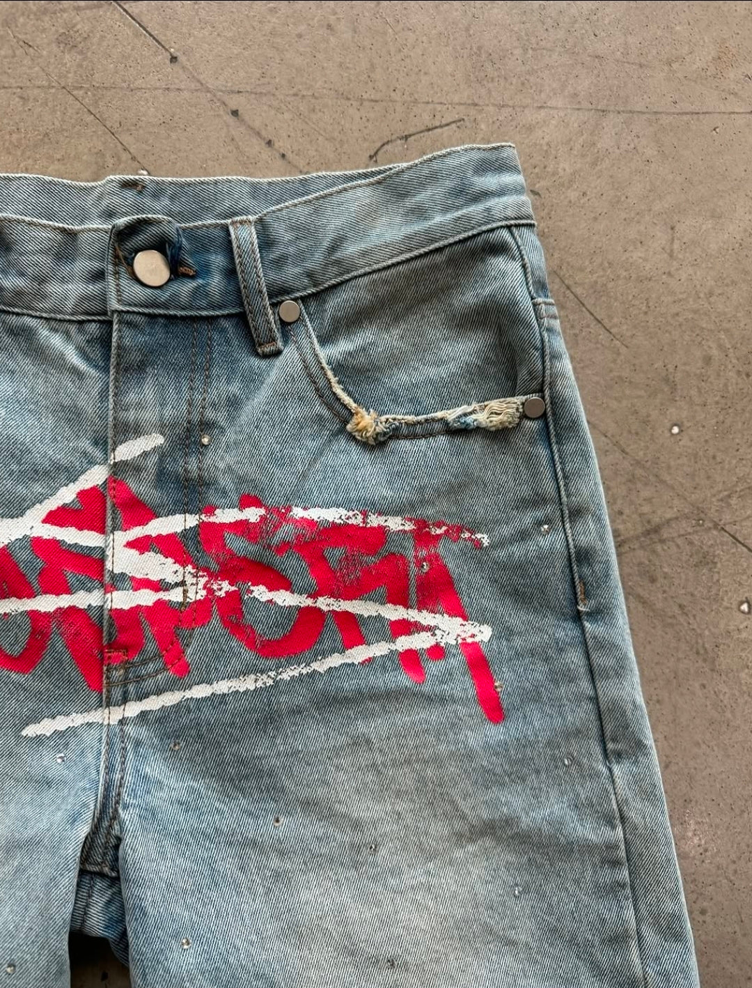 LIGHTBLUE PROSPER JORTS