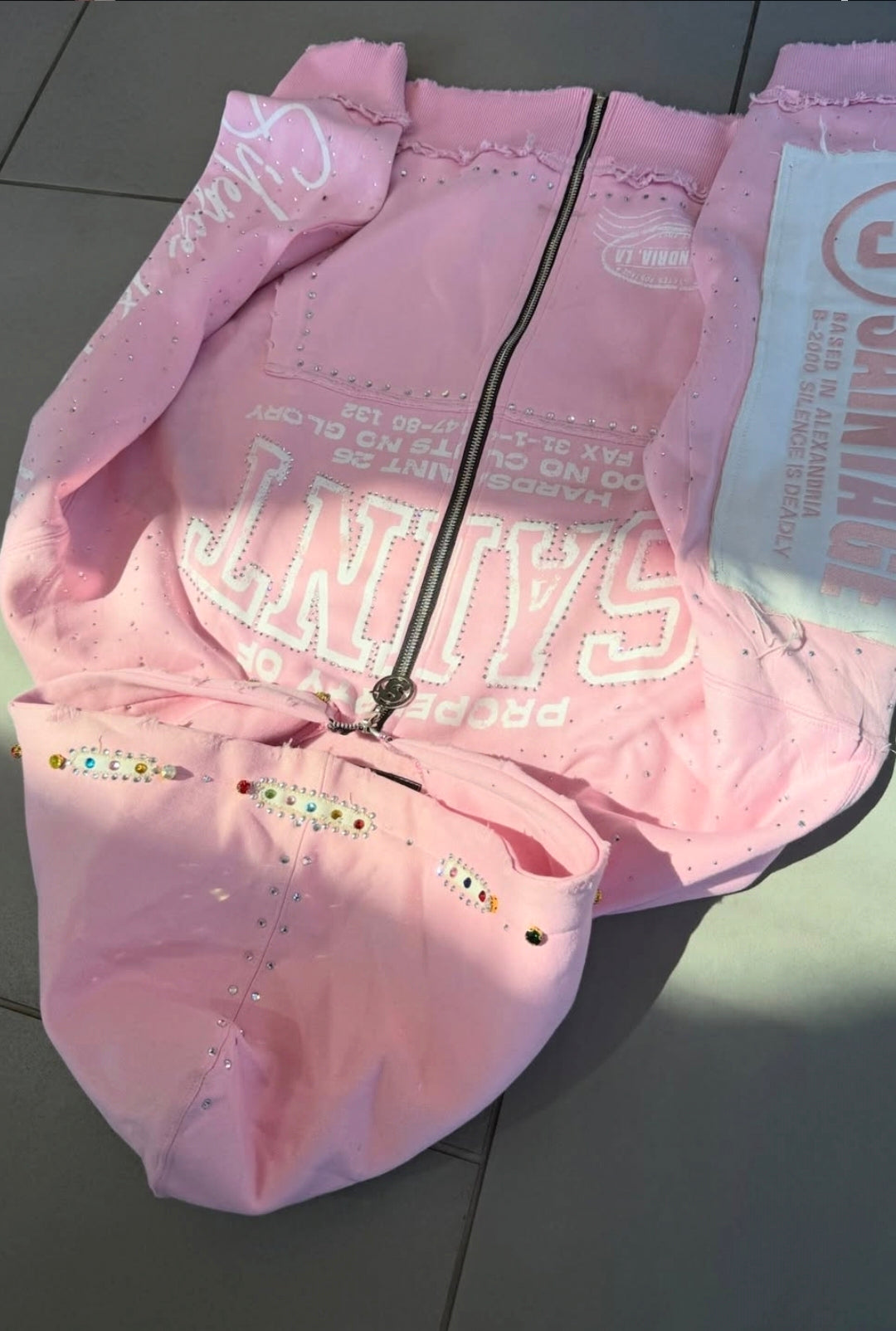 PINK POS ZIPUP